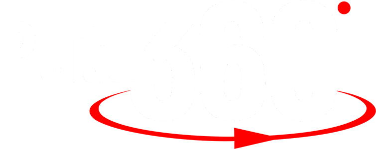 Logo putt 360 rojo